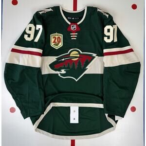 Minnesota Wild Kirill Kaprizov 2020 Rookie Authentic Adidas MiC Hockey Jersey 52